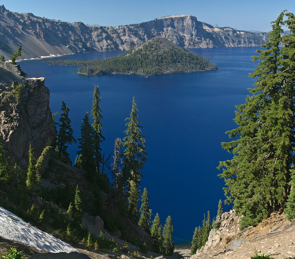 Crater Lake and Wizard Island