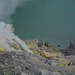 Indonesia, Java, Sulfur Mining Site in the Crater of Ijen Volcano