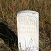US Soldier 7th Cavalry Marker Stone,Little Bighorn Battlefield,Montana,USA 11th September 2011