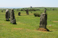 the hurlers, bodmin moor, cornwall