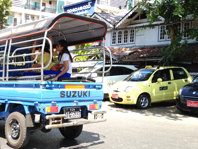 transport in Myanmar