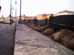 Protection against River Arno floods.