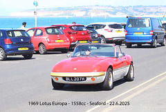 Lotus Europa 1969 1558cc Seaford 22 6 2025