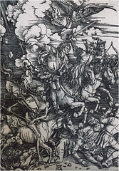 Four Horsemen of the Apocalypse by Albert Durer, 1498