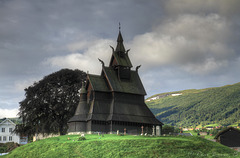 Hopperstad stavkirke.