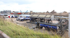 Shoreham Port - liquid fuels depot with aggregates depot beyond - 5 10 2023