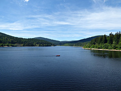 Cruising the lake