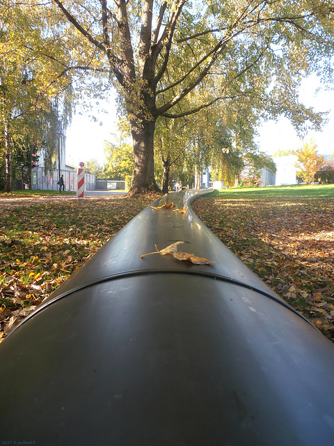 Das Rohr im Park