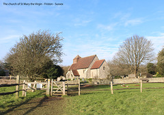 The Church of Saint Mary the Virgin - Friston - from the South-East