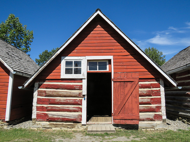 Three Storage Sheds, Bar U Ranch