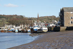 Boats At Kirkcudbright