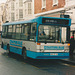 Ensignbus (Stratford Blue) 699 (ANZ 8799) in Stratford-upon-Avon – 27 Jan 2005 (540-3A)
