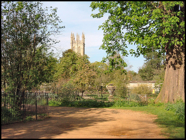 Magdalen from the river path