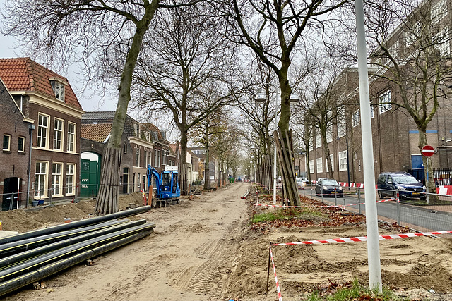 Work on the Langegracht