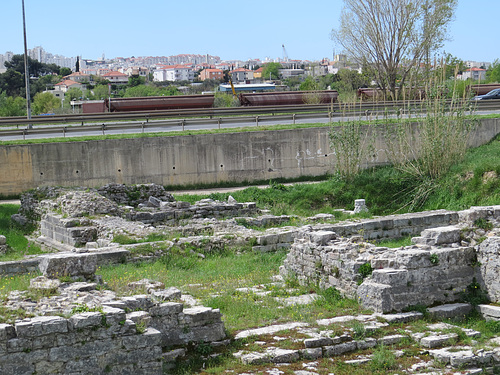 Salona : la scena du théâtre.