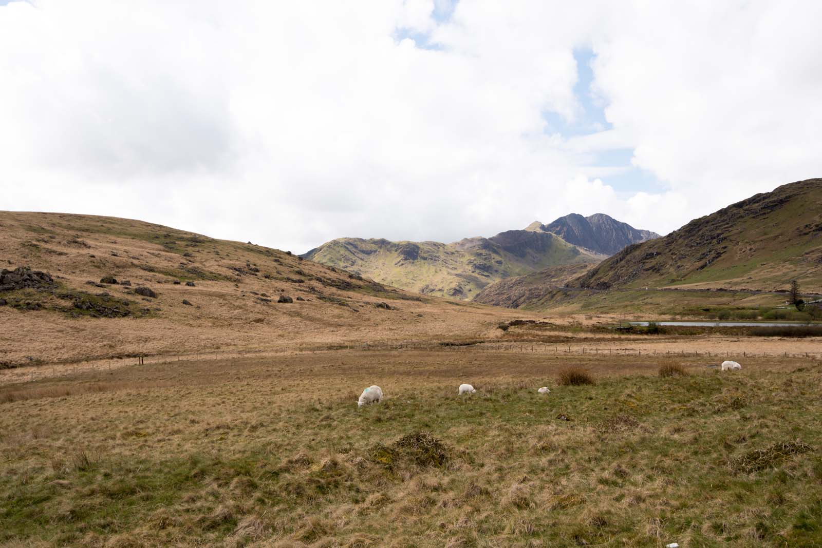 Landscape of Snowdonia.