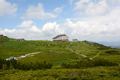 Bulgaria, The “Rila Lakes” Chalet and Wet Meadow