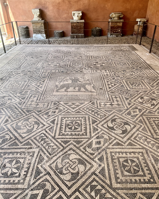 Fano 2025 – Museo Civico e Pinacoteca – Panther mosaic