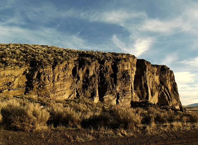 Sandstone bluff