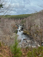 The Rogie Falls on Blackwater, Highland