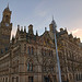 The magnificent Bradford town hall in early morning light...