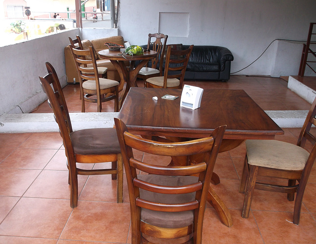 Terrasse du restaurant La Familiar