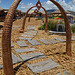 Peru, Uros' Islands, The Enfilade of Reed Arches