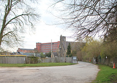 Christ Church and East Mill, Belper, Derbyshire