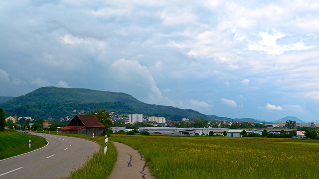 Blick zum Heubach in Schwäbischen Alb