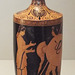 Red-Figure Lekythos Attributed to the Phiale Painter with a Departing Warrior in the Getty Villa, June 2016