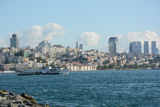 Istanbul above the Bosporus