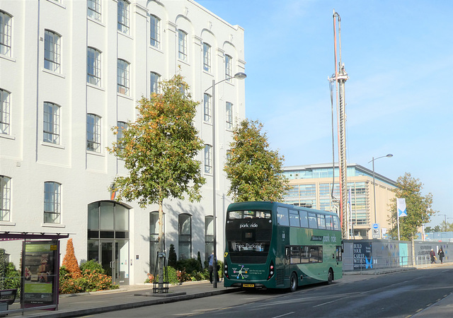 Stagecoach East (Cambus) 10797 (SN66 VZV) in Cambridge - 6 Nov 2019 (P1050060) Stagecoach East (Cambus) 10797 (SN66 VZV) in Cambridge - 6 Nov 2019 (P1050060)