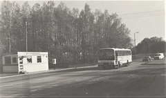 Ambassador Travel LL877 (XPW 877X) at Fiveways, Barton Mills – 28 April 1985 (16-1A)
