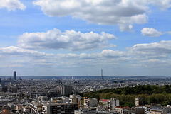 Paris vu du 26ème étage chez mon cousin