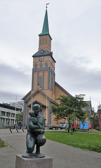 Holzkirche in Tromsø ...