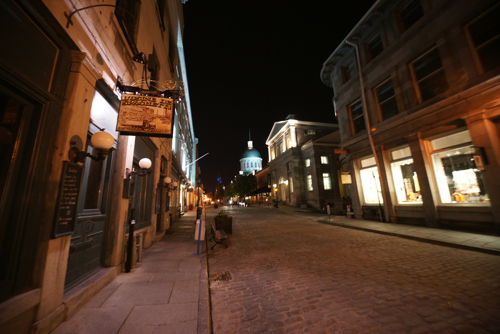 Vieux Port At Night