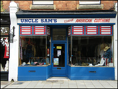 Uncle Sam's shop