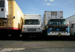 Old International and even older Ford