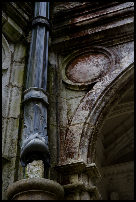 Drainage column detail