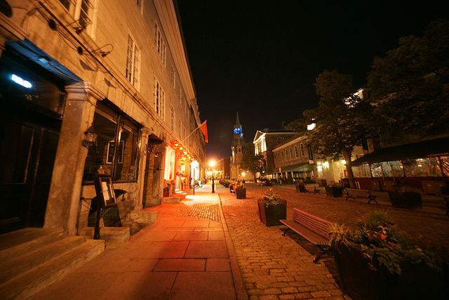 Vieux Port At Night