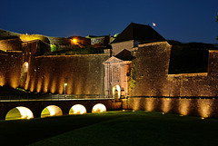 Fortifications de BELFORT à l'heure bleue