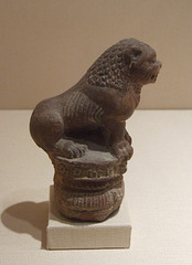 Lion Standing on a Pillar Capital in the Metropolitan Museum of Art, September 2010