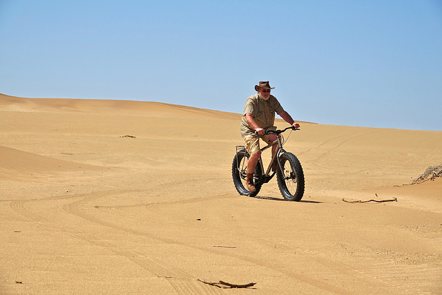 Desert biking