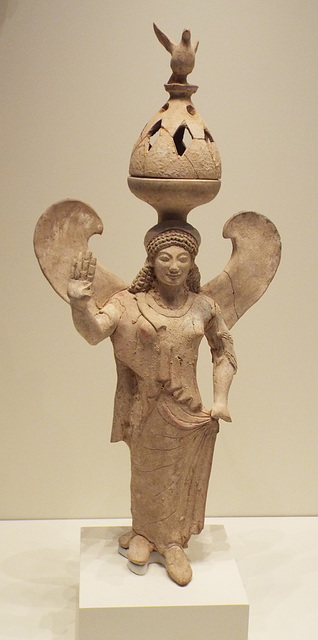 Incense Burner Supported by Nike in the Getty Villa, June 2016