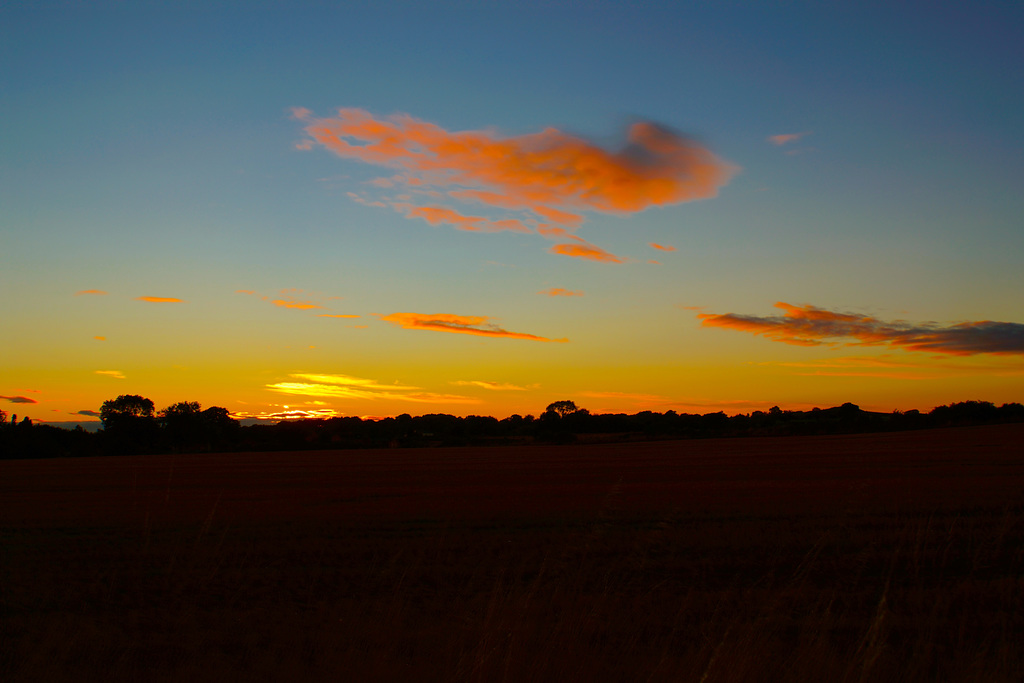 Gnosall sunset