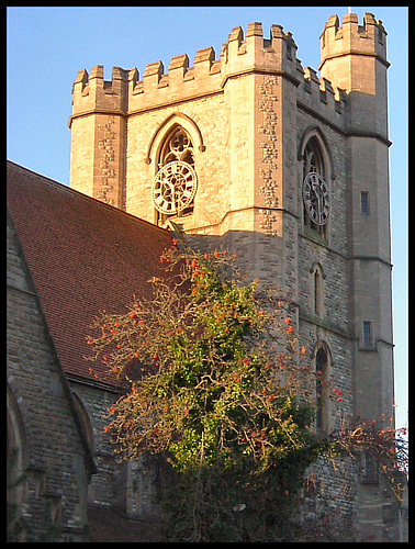 Cowley Road church clock