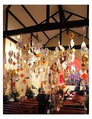 Crib Festival view from Church entrance 12 12 2014