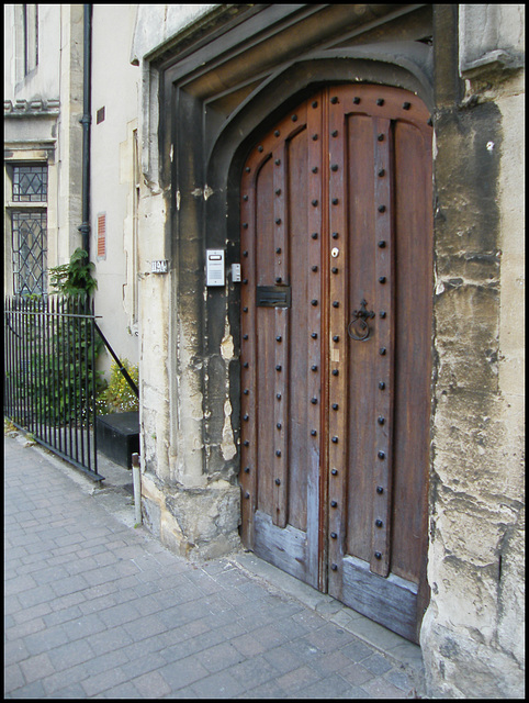 old school door