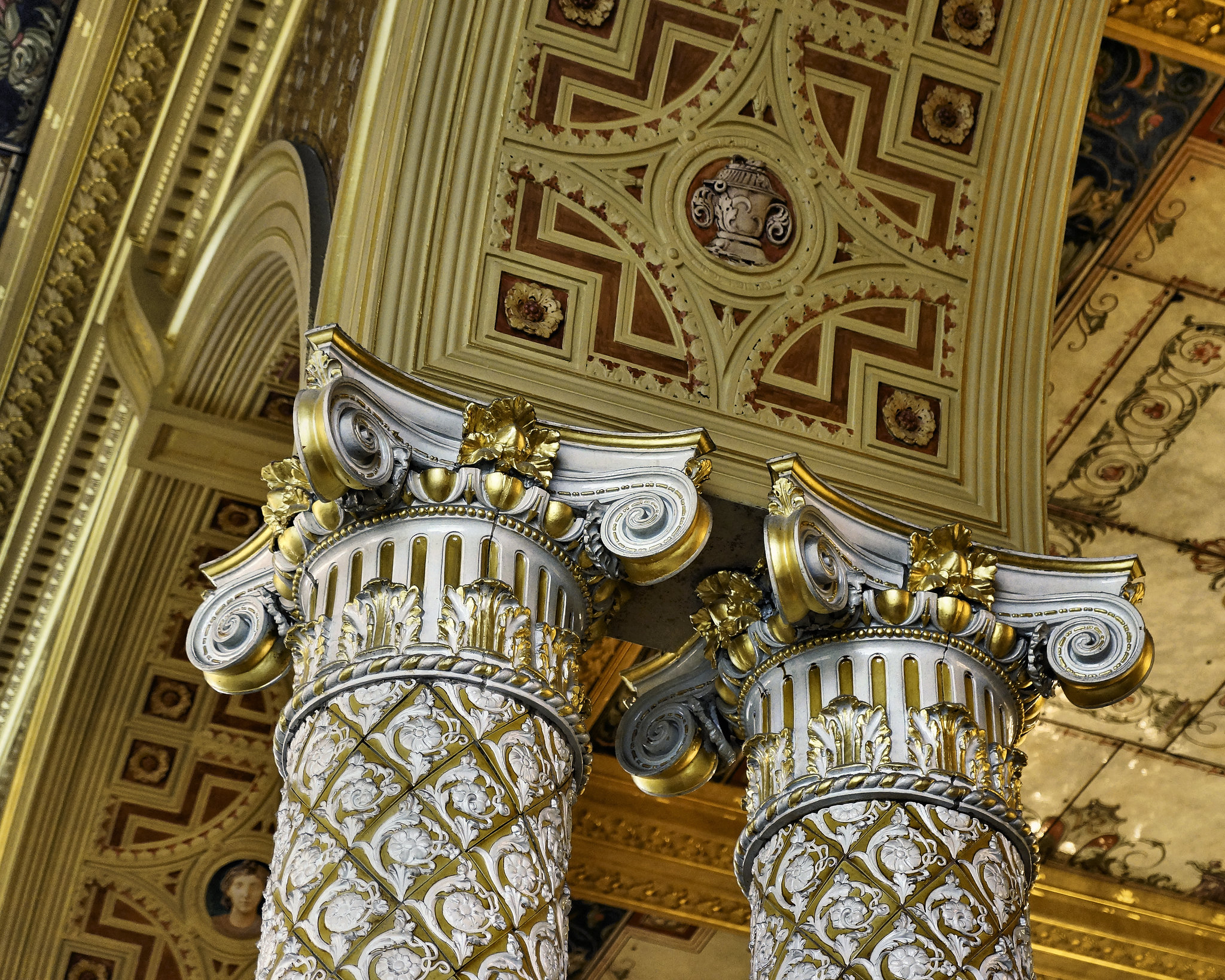 Pillars of Society – Gamble Room, Café and Bar, Victoria and Albert Museum, South Kensington, London, England