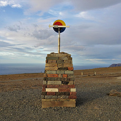 Nordkapp-Skulptur